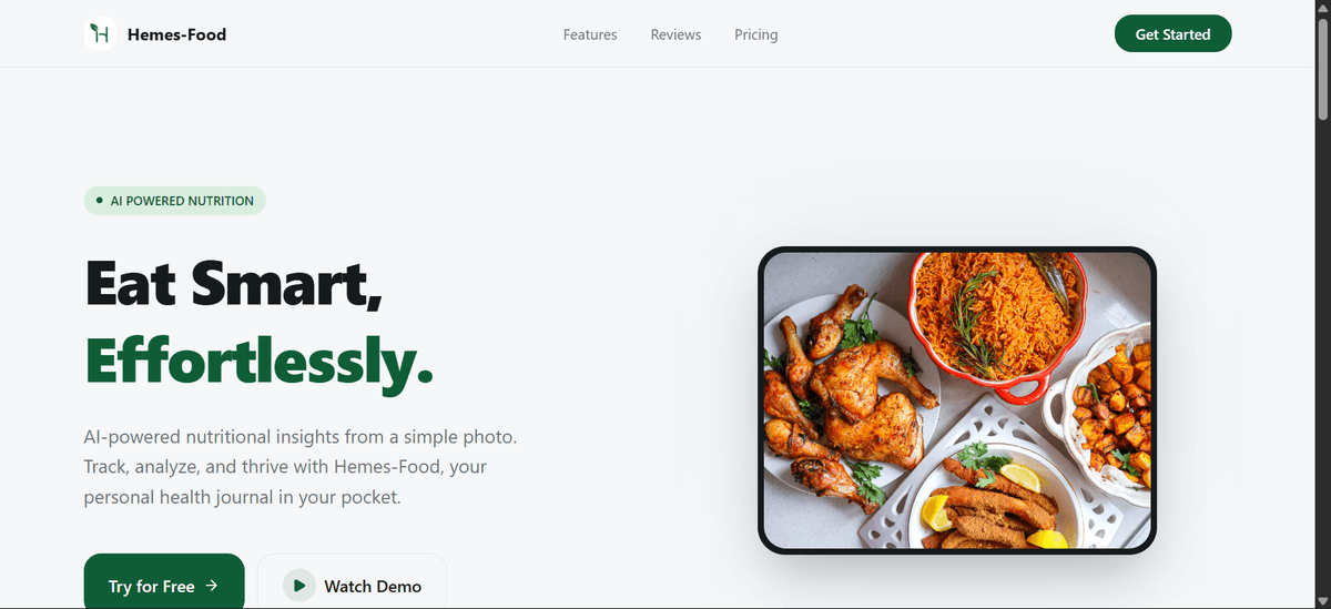 Hemes-Food (Personal Fullstack Project)